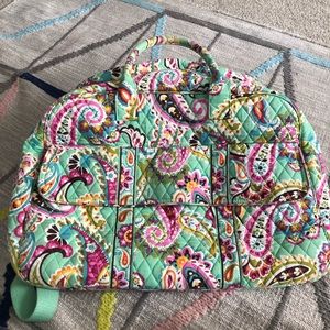 Quilted weekender bag